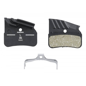Shimano | N03A-Rf Resin Disc Brake Pads Resin Compound, Finned Alloy Back Plate, One Pair