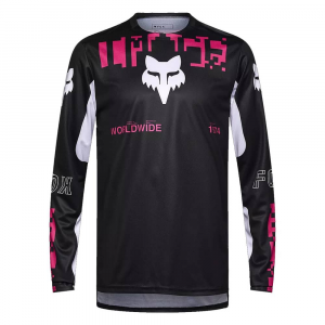 Fox Apparel | Ranger Ls Digi Image Jersey Men's | Size Large In Black | Polyester
