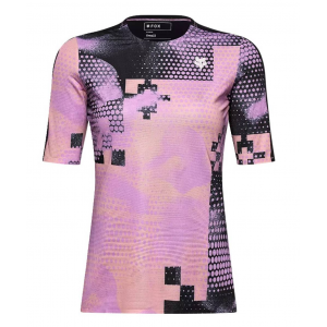 Fox Apparel | Women's Flexair Ascent Ss Jersey Pulse | Size Extra Large In Dust Rose | Polyester