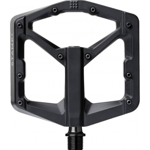 Crankbrothers | Stamp 2 Pedals | Raw Silver | Large | Aluminum