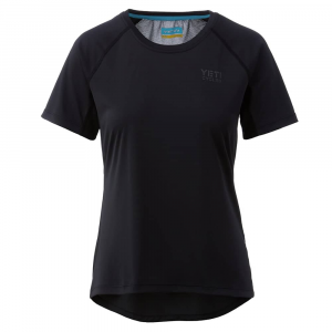 Yeti Cycles | Women's Vista S/s Jersey | Size Medium In Black | 100% Polyester