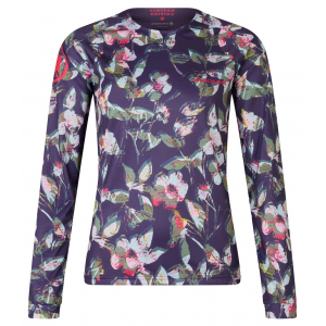 Endura | Floral Women's Ltd Printed L/s Jersey | Size Small In Bramble