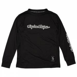 Troy Lee Designs | Youth Skyline Ride Long Sleeve Jersey Men's | Size Small In P&w Melon