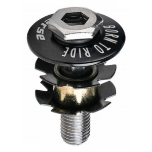 Reverse Components | Reverse Barspin Top Cap Black
