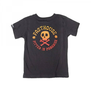 Fasthouse | Toddler Lost Boys Ss T-Shirt | Size 2T In Black | 100% Cotton