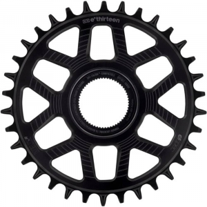 E.thirteen | Helix Race E*spec Fazua Ride 60 Chain Ring 34T Dm Blk 18Mm Offset | Aluminum