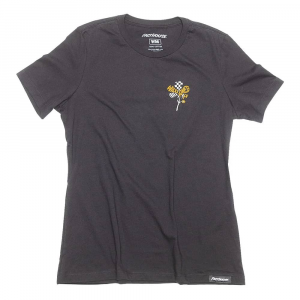 Fasthouse | Women's Garden Party Ss T-Shirt | Size Small In Black | 100% Cotton