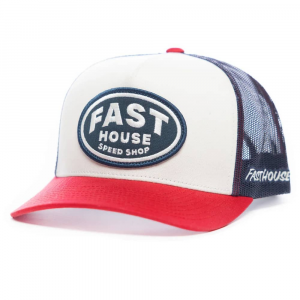 Fasthouse | Archie Hat Men's In White | 100% Cotton