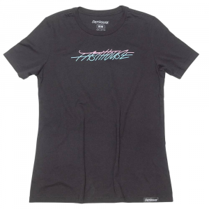 Fasthouse | Women's Shadow Palms Ss T-Shirt | Size Medium In Black | 100% Cotton