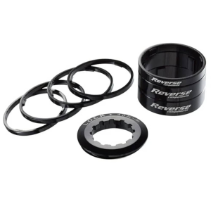 Reverse Components | Reverse Single Speed Spacer Kit Black