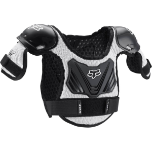 Fox Apparel | Pewee Titan Roost Deflector | Size Medium/large In Black/silver | Rubber