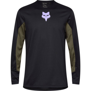 Fox Apparel | Youth Defend Ls Jersey Park Men's | Size Youth Small In Black