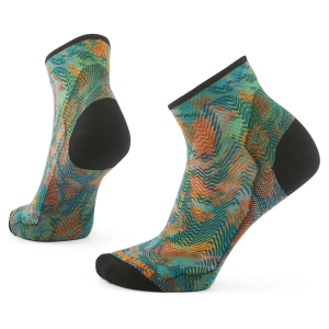 Smartwool | Wmn's Bike Zero Cushion Jungle Music Ankle Socks | Elastane/nylon/polyester