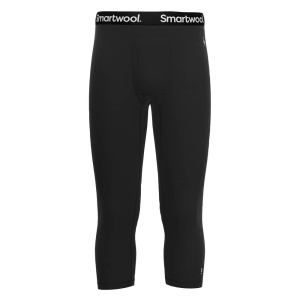 Smartwool | Men's Classic Thermal Merino Base Layer 3/4 Bottom | Size Small In Black