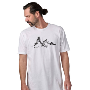 Endura | Mountain Line Shirtail T-Shirt Men's | Size Large In White | 100% Cotton
