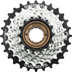 Shimano | Mf-Tz510-7-Cp Multi-Speed Freewheel 7-Speed 14-34T | Aluminum