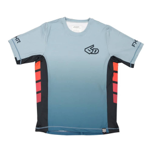 6D Helmets | Fxr Mtb Jersey Men's | Size Small In Steel Red | Spandex/polyester