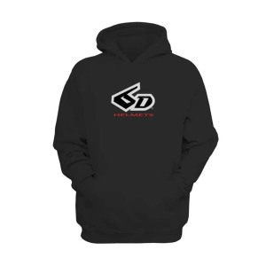 6D Helmets | Hoodie Men's | Size Large In Black | Polyester