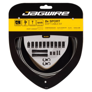 Jagwire | 2X Sport Shift Cable Kit - Sram/shimano Black