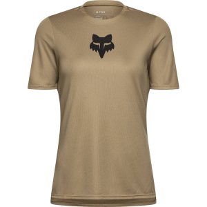 Fox Apparel Fox Apparel | Women's Ranger Short Sleeve Jersey Fox Apparel | Head | Size Large In Sand | Polyester