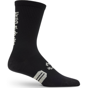Fox Apparel | 8" Ranger Socks Hello Future Men's | Size Extra Small/small In Black