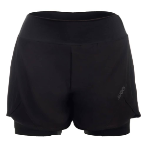 Sugoi | Women's Albertine 2-In-1 5" Shorts | Size Small In Black