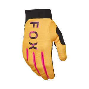 Fox Apparel | Ranger Gloves Kairos Men's | Size Small In Tangerine | Nylon