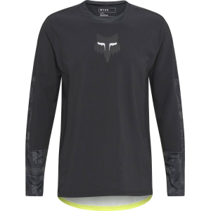 Fox Apparel | Defend Thermal Jersey Lunar Se Men's | Size Extra Large In Black | Nylon