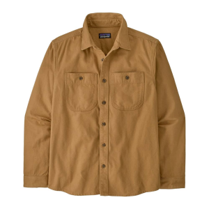 Patagonia Patagonia | Men's Point Reyes Canvas Shirt | Size Small In Nest Brown | 100% Cotton