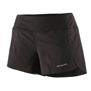 Patagonia Patagonia | Women's Strider Pro Shorts - 3 1/2 In. | Size Medium In Black | Spandex/polyester - $79.00 at Jenson USA