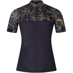 Endura Endura | Floral Block Fs260 Print S/s Jersey Men's | Size Small In Black | Polyester/elastane