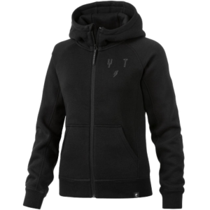 Yt Yt | Signature Tripple Zip Hoodie Women Women's | Size Small In Black | Polyester