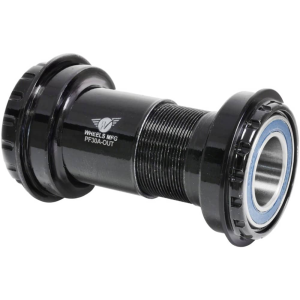 Wheels Manufacturing | Pf30A To Sram Gxp Bottom Bracket Pf30A, 24/22Mm Spindle, Abec-3, Black