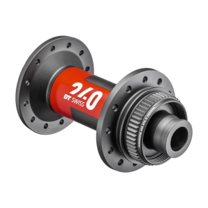 Dt Swiss | 240 Front Hub 12 X100Mm, 24H, J-Bend, Center-Lock
