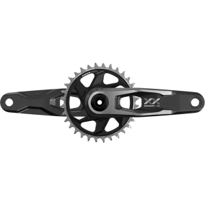 Sram | Xx T-Type Downhill Cl56.5 Dub Mtb Crankset 150Mm | Black | 34T | Aluminum