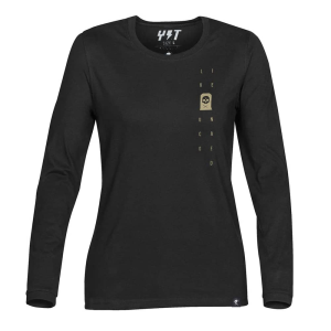 Yt Yt | Tomb Long Sleeve Women Women's | Size Xx Large In Black | 100% Cotton