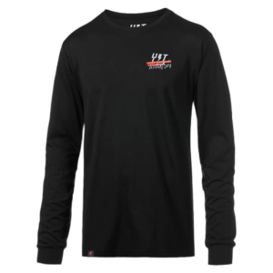 Yt Yt | Signature Ribbon Gfx Drirelease Long Sleeve Men Men's | Size Medium In Black