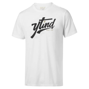 Yt Yt | College T-Shirt Men Men's | Size Extra Large In White | 100% Cotton