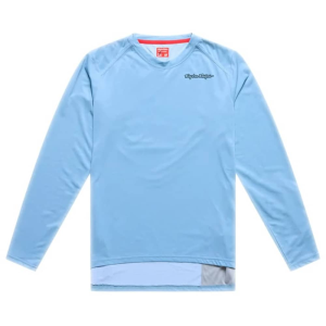 Troy Lee Designs | Women's Lilium Pro Ls Jersey | Size Small In Carbon | 100% Polyester