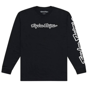 Troy Lee Designs | Ls T-Shirt Men's | Size Extra Large In Black