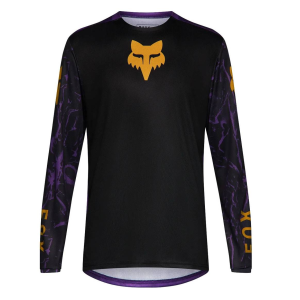 Fox Apparel | Ranger Ls Jersey Image Print Men's | Size Large In Plum | Polyester