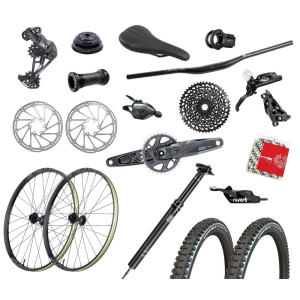 Santa Cruz Bicycles Santa Cruz Bicycles | Sram Gx Eagle Trail Mx Custom Build Kit Large