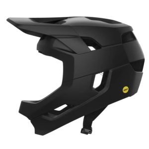 Poc | Otocon Race Mips Helmets Men's | Size Large In Uranium Black Matt