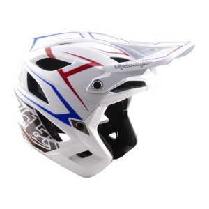 Troy Lee Designs | Stage Stunt Helmet Men's | Size Extra Large/xx Large In White