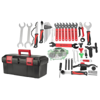 Foundation | Elite Bike Tool Kit Includes Tool Box | Rubber