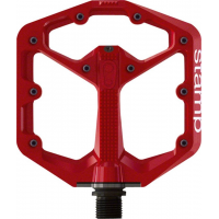 Crankbrothers | Stamp 7 Small Bike Pedals | Red | Small | Aluminum