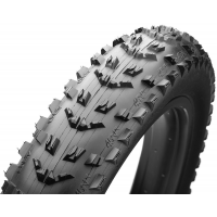 45Nrth | Flowbeist Fatbike Tire | Black | 26X4.6" 120Tpi, Tubeless Foldable | Rubber