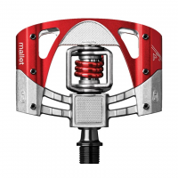 Crankbrothers | Mallet 3 Bike Pedals Raw/red | Aluminum