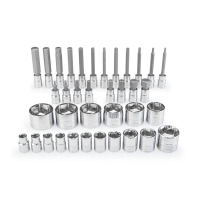 Park Tool | Sbs-3 Socket And Bit Set Chrome, 37 Piece Set