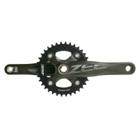 Shimano | Zee Fc-M645 83Mm Crankset | Black | 165Mm, With 36 Tooth Chainring | Aluminum